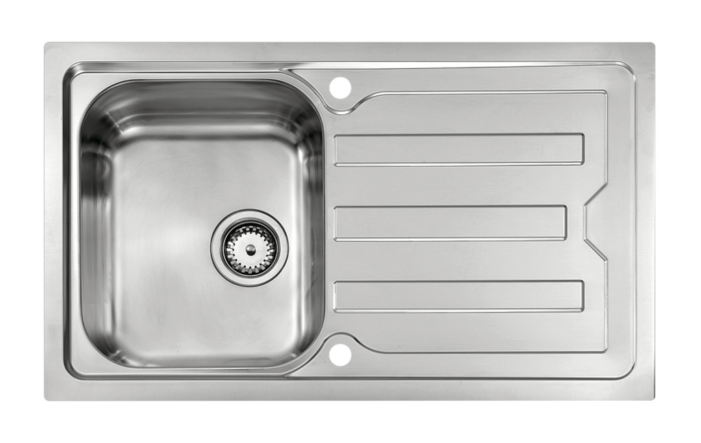 Patio 2, Einbauspüle, Edelstahl | hai-end