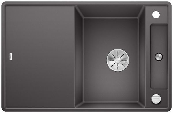 BLANCO AXIA III 45 S-F reversibel felsgrau