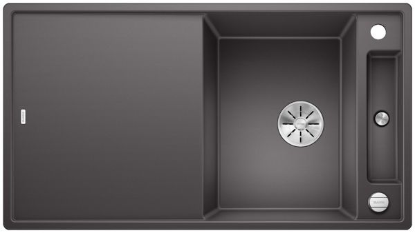 BLANCO AXIA III 5 S reversibel felsgrau