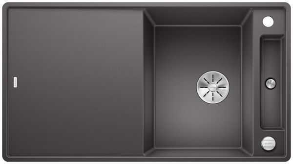 BLANCO AXIA III 5 S-F reversibel felsgrau