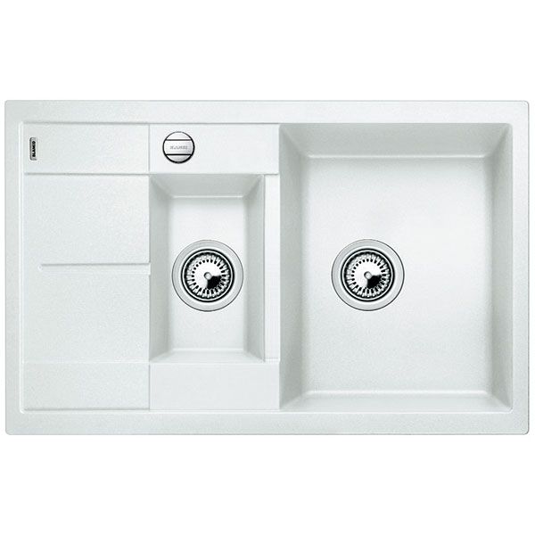 BLANCO METRA 6 S Compact reversibel weiß