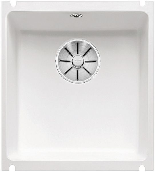 BLANCO SUBLINE 375-U  kristallweiß glänzend