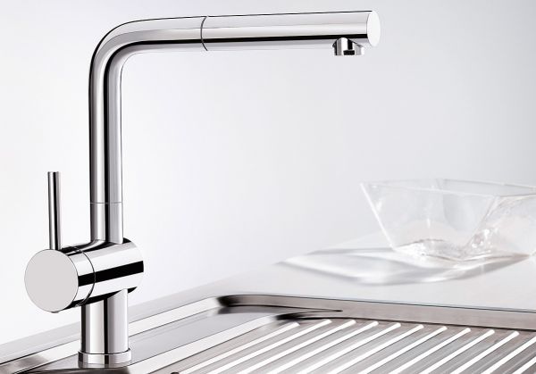 BLANCO LINUS-S Hebel links chrom