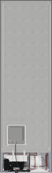 Gorenje NRC62CSXL4 - Kühl- / Gefrierkombination - Silber