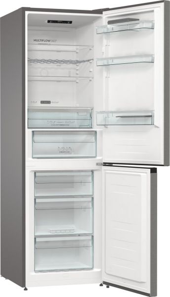 Gorenje NRC619BSXL4 - Kühl- / Gefrierkombination - Silber