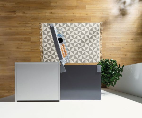 Gorenje NRC62CSXL4 - Kühl- / Gefrierkombination - Silber