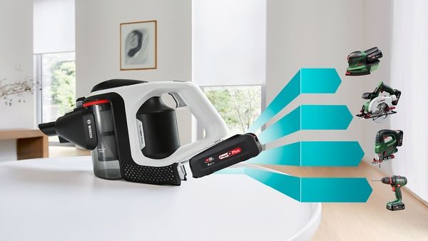 Bosch BKS71HYG1, Akku-Staubsauger 2in1 Saugen & Wischen
