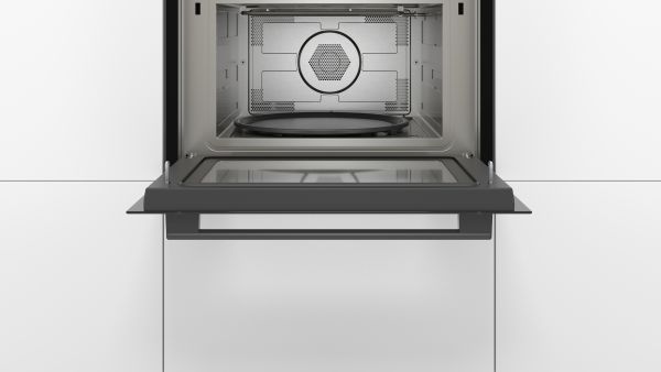 Bosch CMA583MB0, Einbau Mikrowelle mit Heißluft