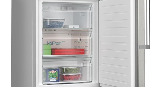 Siemens KG39NAIBT, Freistehende Kühl-Gefrier-Kombination mit Gefrierbereich unten