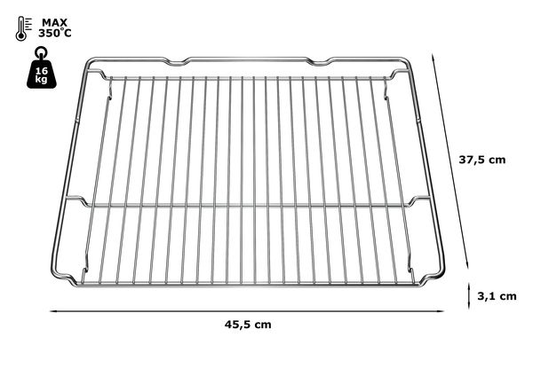 Neff Z11CR10X0, Grillrost