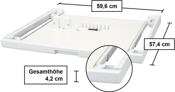 Bosch WTZ11400, Verbindungssatz mit Auszug