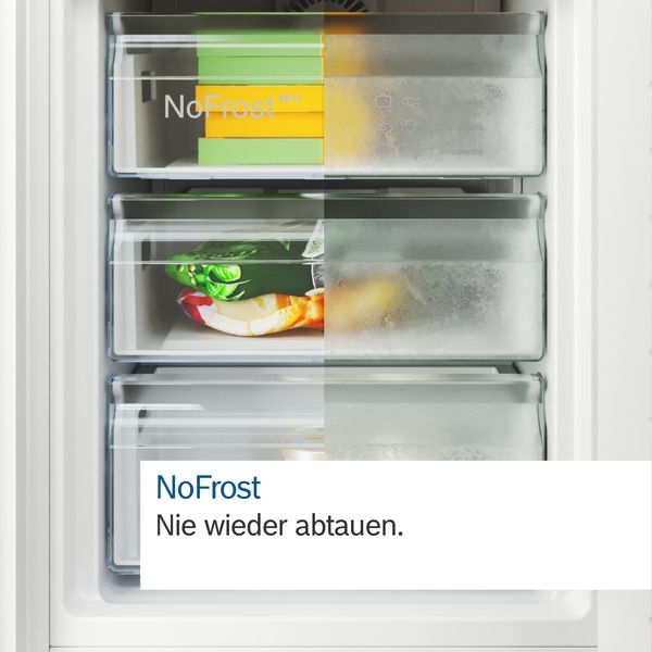 Bosch KGN497LDF, Freistehende Kühl-Gefrier-Kombination mit Gefrierbereich unten