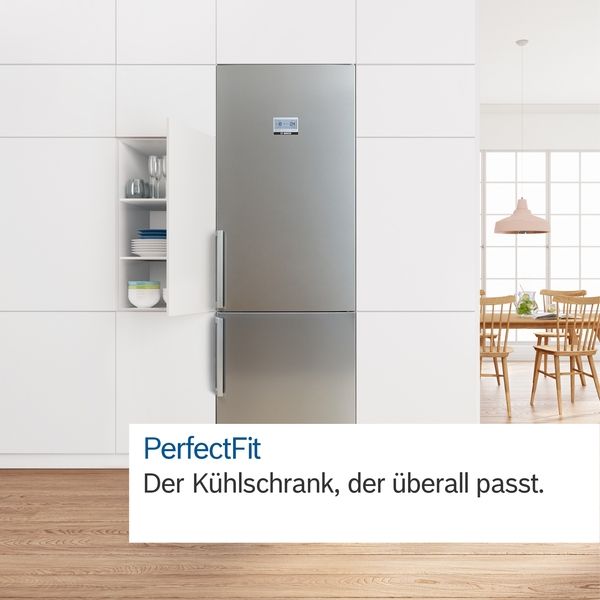 Bosch KGN56XIDR, Freistehende Kühl-Gefrier-Kombination mit Gefrierbereich unten