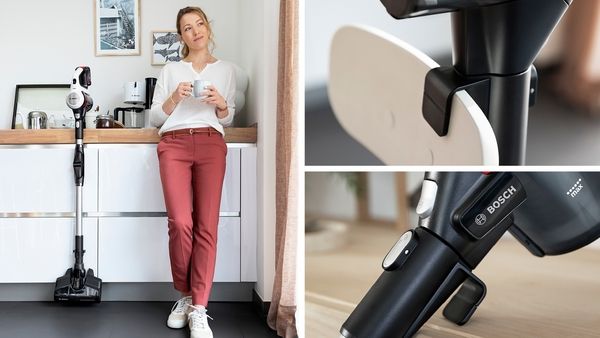 Bosch BKS71HYG1, Akku-Staubsauger 2in1 Saugen & Wischen
