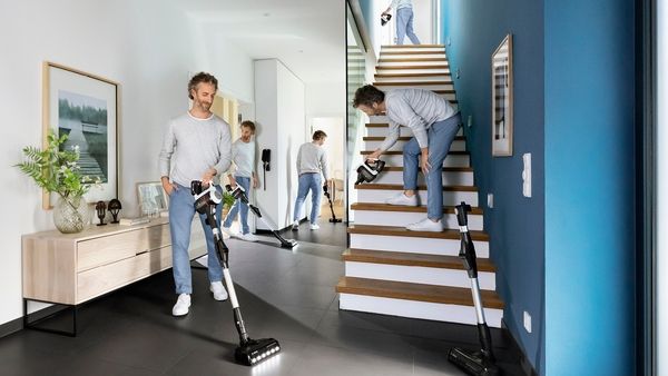 Bosch BKS71HYG1, Akku-Staubsauger 2in1 Saugen & Wischen
