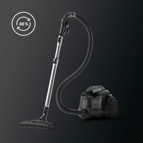 AEG AL61C2ÖKO - Bodenstaubsauger - Black Recycled