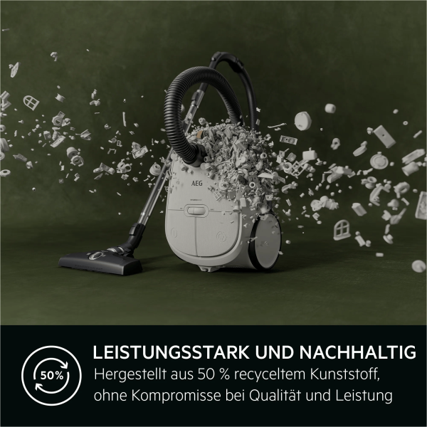 AEG AB61H6SW - Bodenstaubsauger - Shell White