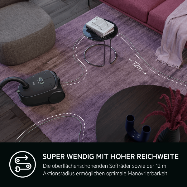 AEG AB61C2OKO - Bodenstaubsauger - Granite Grey recycled