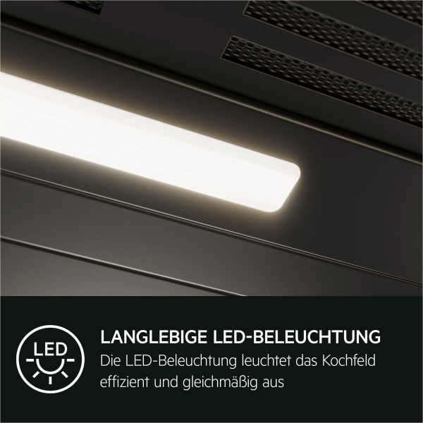 AEG DKB2930M - Dunstabzugshaube - Edelstahl