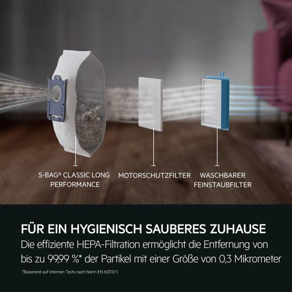 AEG AB61C2OKO - Bodenstaubsauger - Granite Grey recycled