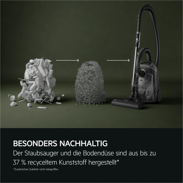 AEG AB51C2DG - Bodenstaubsauger - Dark Grey