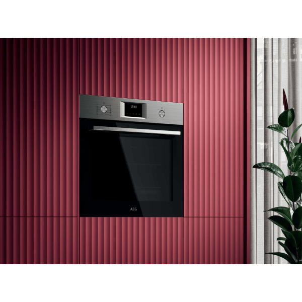 AEG NBU5P40SM - Einbauherd/Backofen - Edelstahl mit Antifingerprint