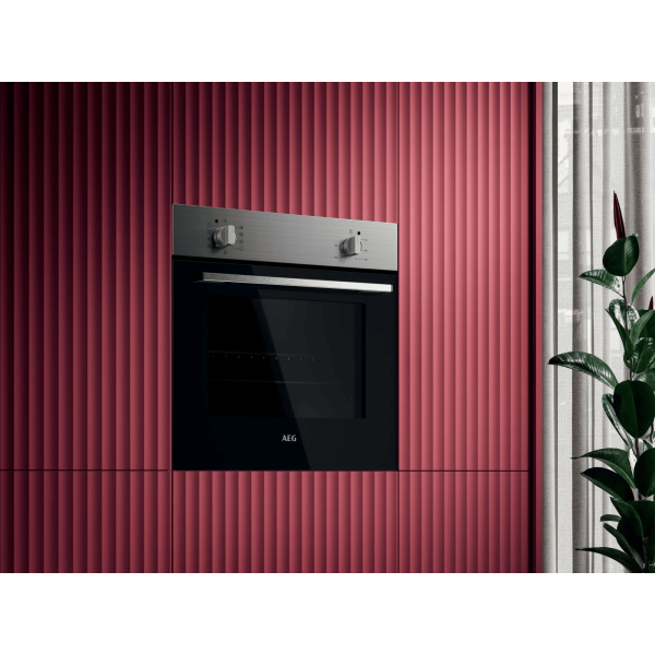 AEG NBU5A10CM - Einbauherd/Backofen - Edelstahl mit Antifingerprint