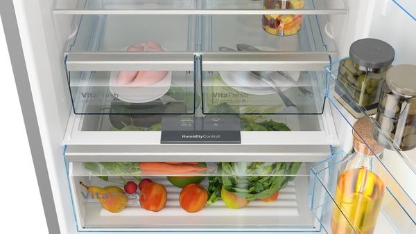 Bosch KGN56XIDR, Freistehende Kühl-Gefrier-Kombination mit Gefrierbereich unten