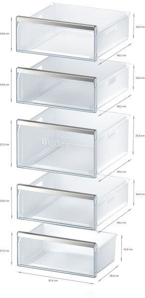 Siemens GS58NDWDP, Freistehender Gefrierschrank