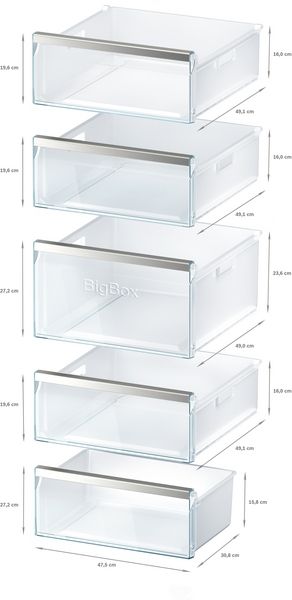 Bosch GSN54UWDP, Freistehender Gefrierschrank