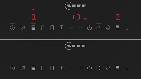 Neff T63TDX1L0, Domino-Kochfeld, Flex-Induktion