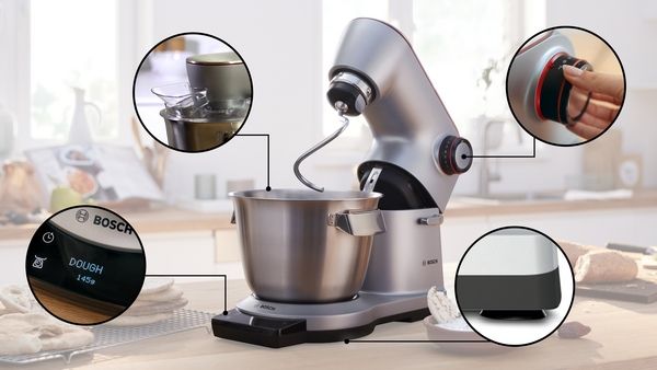 Bosch MUM9AX5S00, Küchenmaschine mit Waage