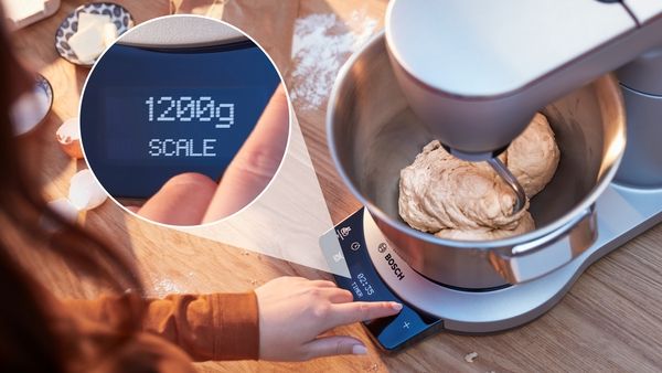 Bosch MUM9AX5S00, Küchenmaschine mit Waage