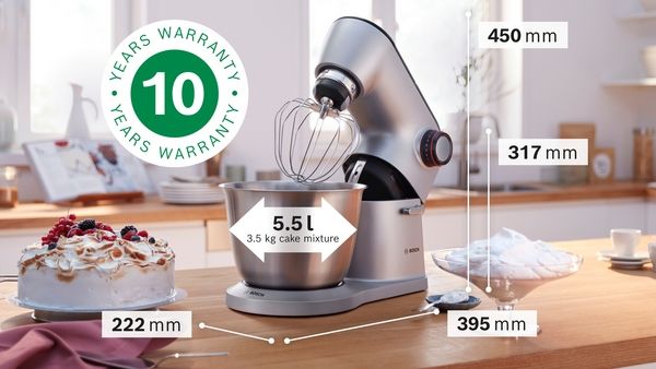 Bosch MUM9B34S27, Küchenmaschine