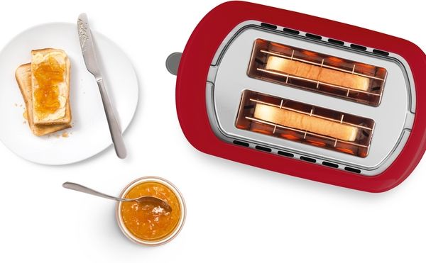 Bosch TAT3A114, Kompakt Toaster