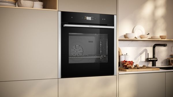 Neff B24FS33N0, Dampfbackofen