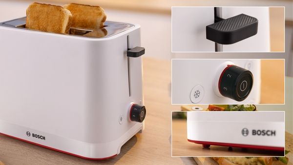 Bosch TAT3M121, Kompakt Toaster