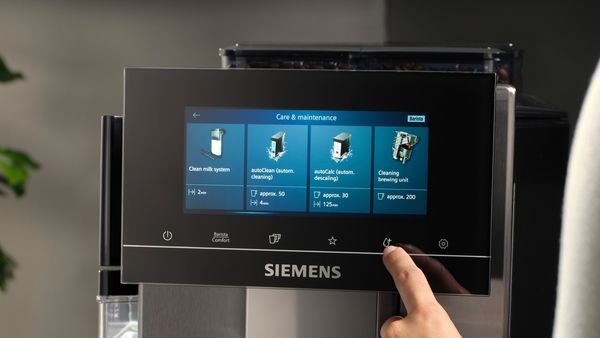 Siemens TZ800Z1, Reinigerkartusche