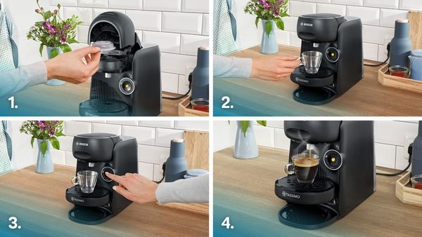 Bosch TAS162E, Kapselmaschine