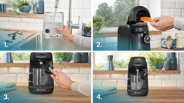 Bosch TAS162E, Kapselmaschine