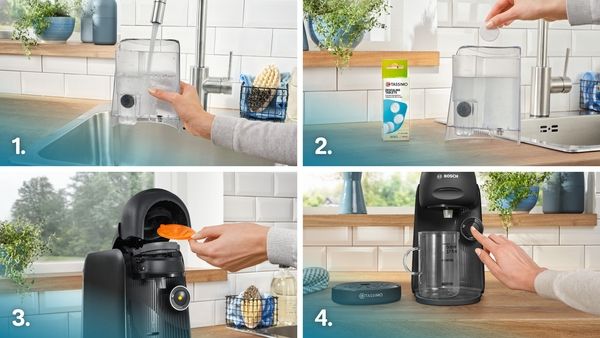 Bosch TAS162E, Kapselmaschine