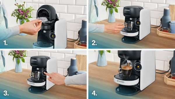Bosch TAS164E, Kapselmaschine