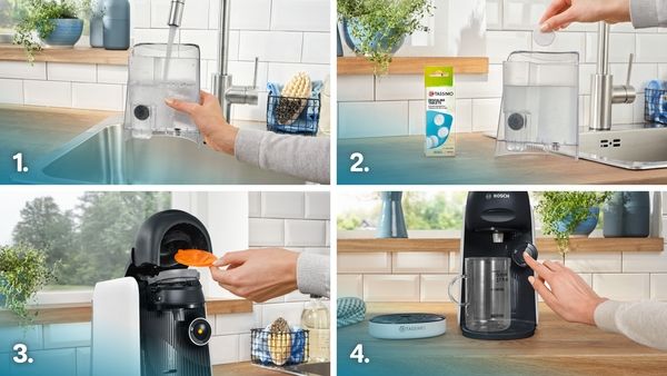 Bosch TAS164E, Kapselmaschine
