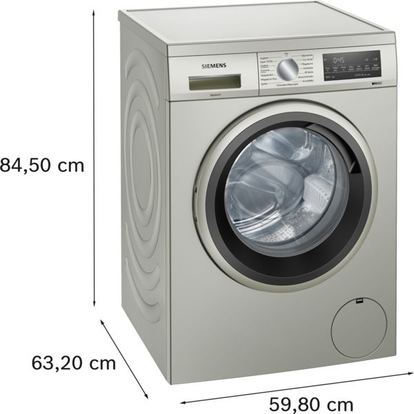 Siemens WU14UTS8, Waschmaschine, unterbaufähig - Frontlader