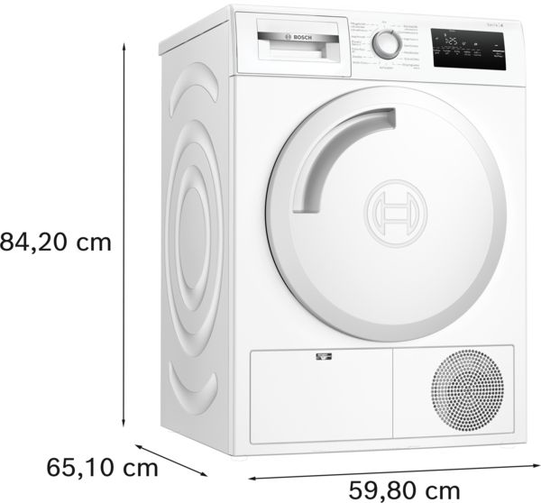 Bosch WTH83V03, Wärmepumpentrockner