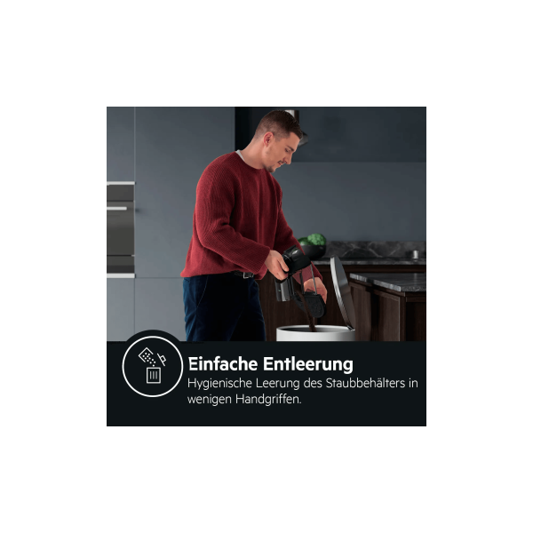 AEG AL61C2ÖKO - Bodenstaubsauger - Black Recycled