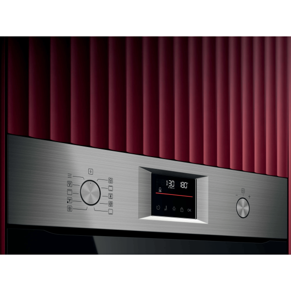 AEG NBU5P40SM - Einbauherd/Backofen - Edelstahl mit Antifingerprint