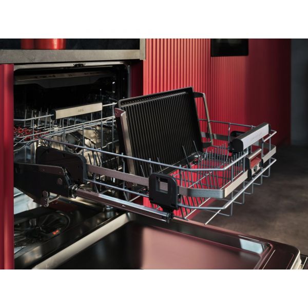 AEG A9HHPG11 - Zubehör - Schwarz Plancha Grill 2.0 mit Antihaft-Keramikbeschichtung