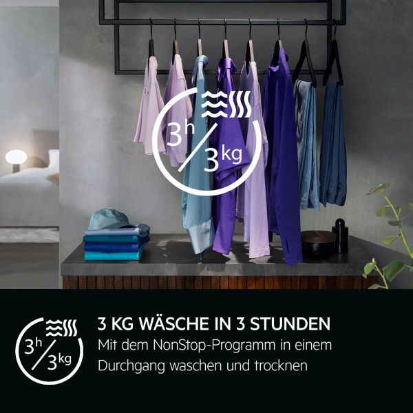 AEG LWR9W81609 - Waschtrockner - Weiß