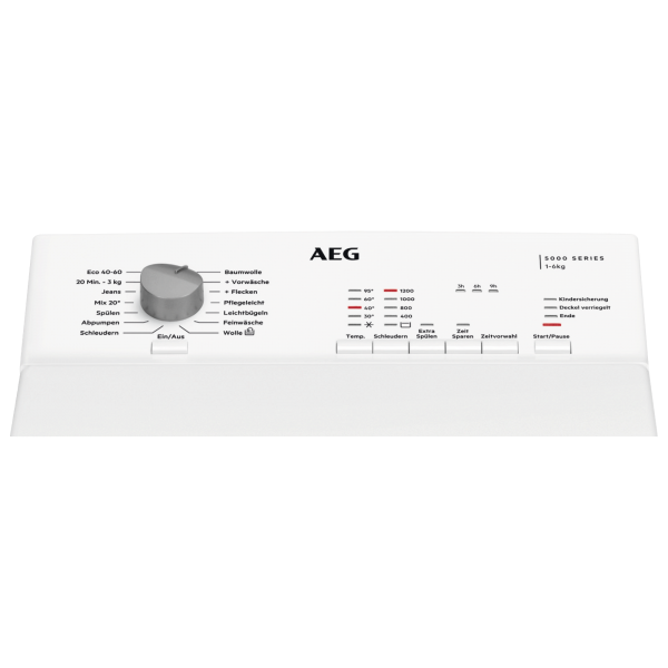 AEG LTR5N30260 - Waschmaschine - Weiß